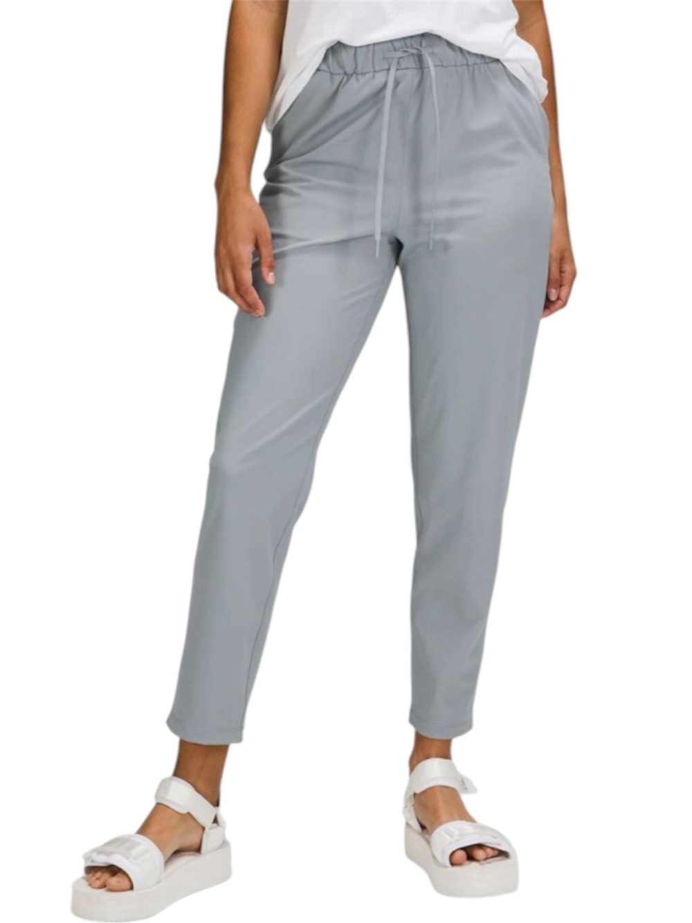 Lululemon Stretch High Rise 7/8 Length Pant in Rhino Grey Womens Size 4